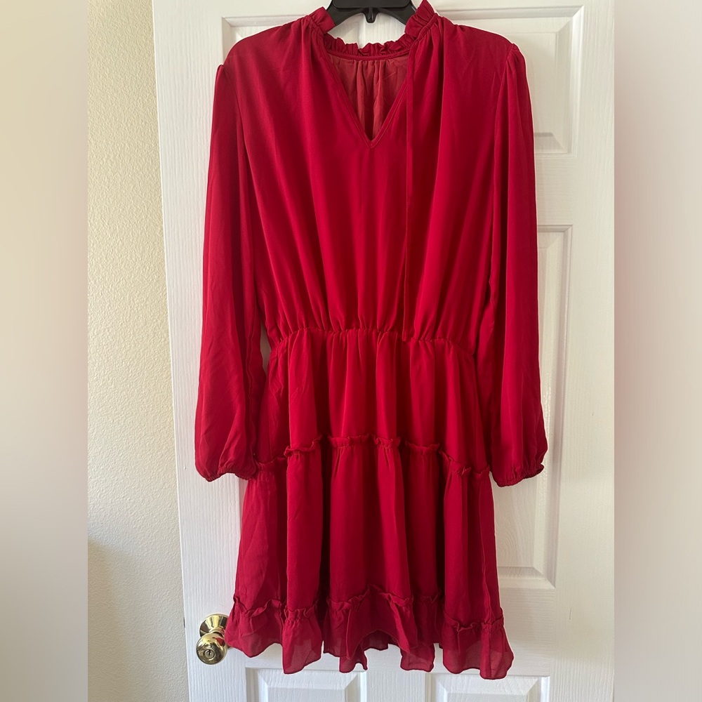 Red size L dress